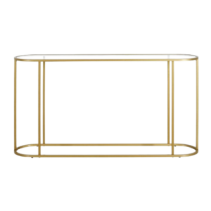 gold event console table, console table wedding lounge